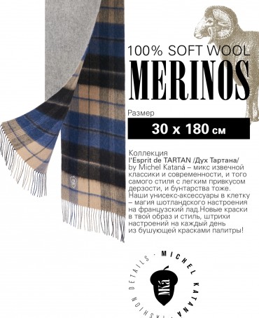 Шарф Унисекс F2TQ.W315_GZ-549/SOL.IV